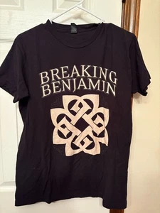 Breaking Benjamin Tour 2015 Black T Shirt Men's Size M - Picture 1 of 5