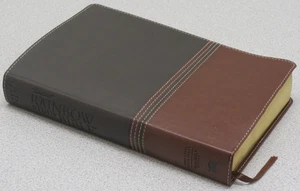 Standard Rainbow Study Bible Duotone Brown / Chestnut - Bild 1 von 14