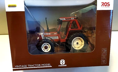 ROS  1:32 TRATTORE FIAT 80-90 CABINA SUPERCONFORT 4WD LEPRE  E HI-LO ART  302464 - Immagine 1 di 3