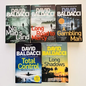 David Baldacci Books x 5 Mystery Thriller Large Paperback Bundle Lot - Picture 1 of 19