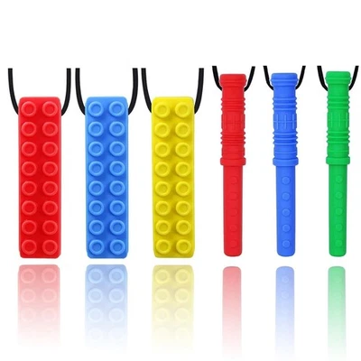 sensory chew necklace pack of 6 - Image 1 of 3