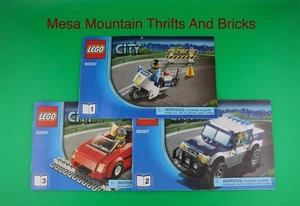 LEGO® City 60007 ¡Solo manuales de instrucciones de persecución de alta velocidad! - Imagen 1 de 7