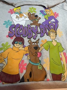 Scooby Doo Sweatshirt mit Rundhalsausschnitt Erwachsene Größe XXL grau Mystery Inc. Hanna Barbera - Bild 1 von 3