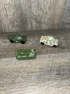 Die-cast Toy Tank / Hummer Lot (3) Matchbox and Hot-wheels - Picture 1 of 10
