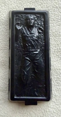 Kenner Empire Strikes Back Slave 1981 1 Han Solo en carbonita Star Wars Foto 1 de 4