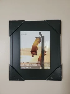 Studio Decor 8"x10" Photo Picture Frame Black Classic NIP - Picture 1 of 5