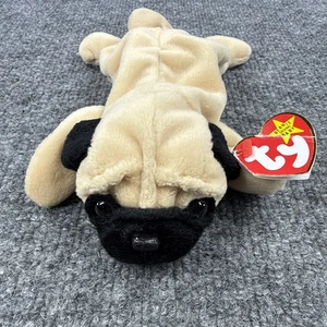 TY Beanie Baby 1996 "Pugsly" Retired 1999 with Multiple Errors - Bild 1 von 24