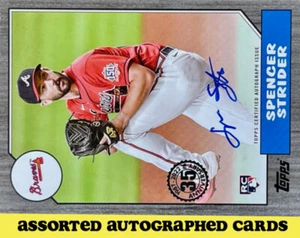 Tarjetas deportivas autografiadas alfabetizadas surtidas - Imagen 1 de 218