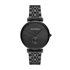 Womens Wristwatch EMPORIO ARMANI GIANNI AR11299 Stainless Steel Black - Picture 1 of 3