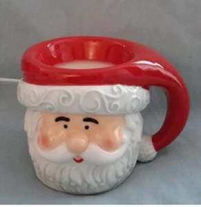 Scentsy Merry Mug Santa Warmer Holiday 2018 Brand New Christmas RETIRED with Box - Picture 1 of 4