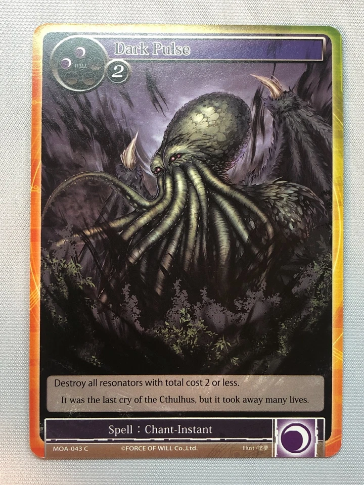 Force of Will The Millennia of Ages Dark Pulse NM/M  - Image 1 of 1