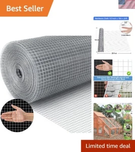 Corrosion-Resistant 19 Gauge Wire Mesh, 1/2 Inch for Poultry and Garden Safety - Picture 1 of 8