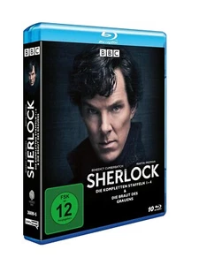 Sherlock - Die komplette Serie: Staffeln 1-4 & Die Braut des Grauens auf 10 BDs - Bild 1 von 1