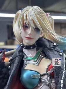 JC Studios X FanArt Evangelion Bosozoku/Joker Asuka 1/4 Harley Quinn 54cm - Picture 1 of 10