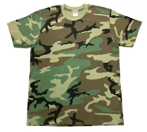 T-shirt mimetica Supreme Headline Woodland taglia M SS19 - Foto 1 di 11