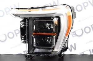 Perfecto genuino! Faro LED dinámico izquierdo izquierdo izquierdo Ford F-150 2021-2023 cromado OEM - Imagen 1 de 11