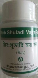 HIERBAS SHIRA SHULADI VAJRA RAS DHANVANTARI GUJ NATURALES Y EFECTIVAS - Imagen 1 de 4