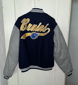 Vintage Logo 7 UCLA Bruins Embroidered Wool Varsity Jacket S - Picture 1 of 7