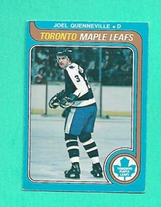 (1) JOEL QUENNEVILLE 1979-80 O-PEE-CHEE # 336 LEAFS ROOKIE GOOD CARD (V8605) - Picture 1 of 2