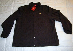 NWT Nike Air Jordan V 5 Cement Gold Wings Jacket Burgundy Brown Wine Sz. XL - Picture 1 of 12