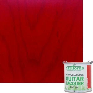 Laca para guitarra Dartfords Tomate Red Nitrocelulosa 230 ml lata - Imagen 1 de 3