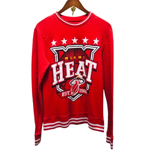 Vintage Miami Heat We Love Fine Hardwood Classics Sweatshirt Women’s Medium S8 Cover
