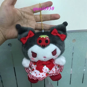 Adorable Fresa Roja Kuromi Muñeca Juguete Colgante Llavero Bolso Mochila Llavero - Imagen 1 de 9