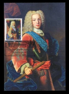 HONDURAS 2015 Maximum Card - Fortaleza San Fernando de Omoa rey Fernando VI king - Picture 1 of 1