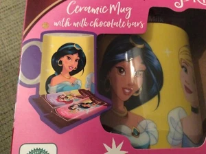 BNIB New Boxed Disney Princess Ceramic Mug - Cinderella Jasmine - Picture 1 of 4