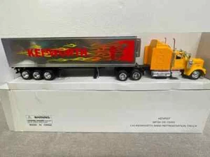 New-Ray Kenworth W900 1:43 Reefer Trailer Longhauler NIB - Picture 1 of 5