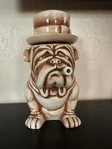 Rare Unique English Bulldog With Cigar Incense Holder *NEW*never Used - Picture 1 of 7