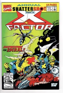 X-Factor Annual #7 (1992) Marvel Comics Shattershot Part 3 - Foto 1 di 2