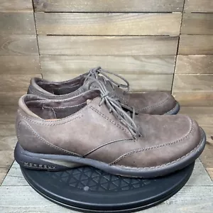 Merrell Orion Oxford Mens Sz 8.5 Dark Brown Suede Lace Up Shoe J43973 - Picture 1 of 10