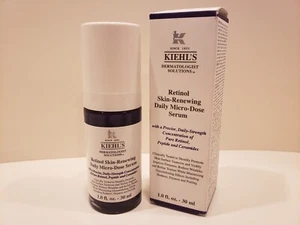 Kiehl's Retinol Skin Renewing Daily Micro Dose Serum Firm Refine Reduce Wrinkles - Picture 1 of 1