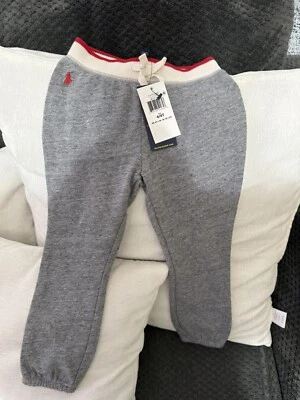 Polo Ralph Lauren Boys Sweatpants Grey & Red New Size 4T - Image 1 of 3