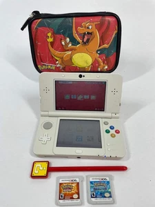 Nintendo 3DS Edizione Super Mario Bianco con Pokemon e Sole Alpha Zaffiro - Foto 1 di 8