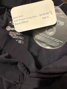 SKINS Recovery Long Gray Graphite Black Tights Leggings NWT $139 SOLD OUT - Picture 1 of 8