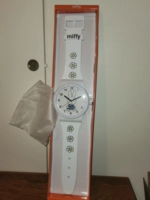 NEW DESIGN!!! MIFFY Wall Clock - Giant Watch - Bunny - 36” SHIPS NOW - Image 1 of 4