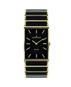 JACQUES LEMANS Women Analog Quartz Casual Watch Classic Dress Black Dial Waterpr - Picture 1 of 2