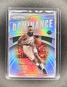 🏀2019-20 Panini Prizm James Harden #12 Dominance Silver Holo Rockets🔥📈 - Picture 1 of 2
