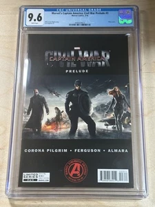 Captain America Civil War Prelude #3 Chris Evans Scarlet Johansson CGC 9.6 Photo - Picture 1 of 20