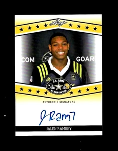 JRam7 - JALEN RAMSEY PITTSBURGH STEELERS 2013 FOGLIA TOUR AUTOGRAFO su scheda RC - Foto 1 di 1