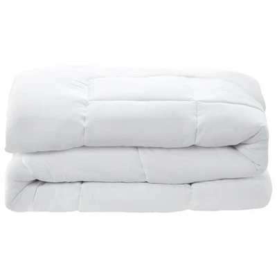 Edredón de poliéster Queen 300GSM de 88x88 pulgadas para restauración de loft 4 pestañas Foto 1 de 4