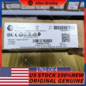 1 Stück Neu AB 1762-OF4 SER B MicroLogix Analog Ausgangsmodul Kostenloser Versand - Bild 1 von 6