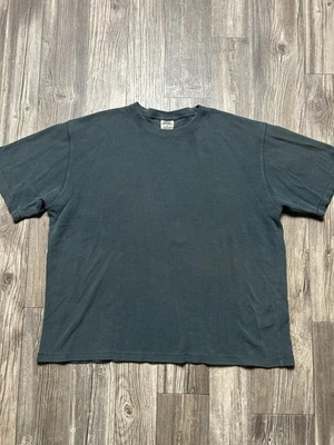 High Sierra Shirt Mens XL Dark Green Waffle Knit Thermal Crewneck Made in USA - Image 1 of 4