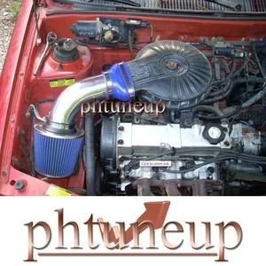 BLUE 1991-1997 CHEVY GEO METRO 1.0 1.0L 1.3 1.3L LSi XFi AIR INTAKE KIT + FILTER - Bild 1 von 1