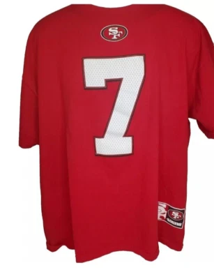 COLIN KAEPERNICK #7 КРАСНАЯ ФУТБОЛКА РАЗМЕР 2XL ВЕЛИЧЕСТВЕННЫЙ - Изображение 1 из 4