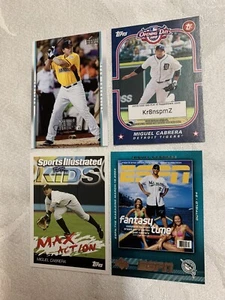 Miguel Cabrera Tigers Future HOF & 4 Card Lot UD & Topps - Picture 1 of 10
