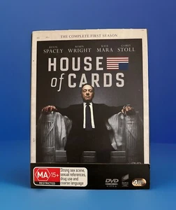 House of Cards: Season 1 - DVD - Very Good - Robin Wright,Kevin Spacey-Joel Sch - Picture 1 of 6
