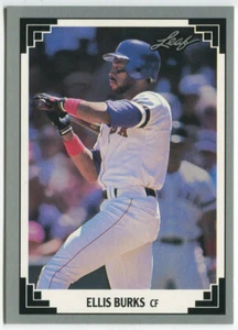 1991 Leaf #121 Ellis Burks Boston Red Sox - Picture 1 of 2